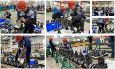 明江閥業(yè)首屆裝配技能大賽圓滿落幕 以賽促技，安全先行